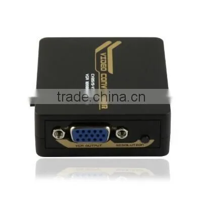 New Product CVBS to VGA Converter With Scaler 1080P Support PAL NTSC TV Syetem