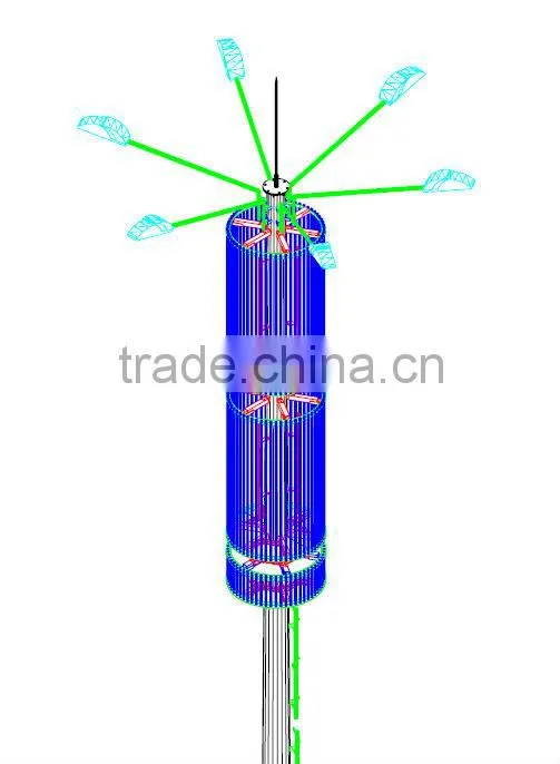 microwave communication steel tower