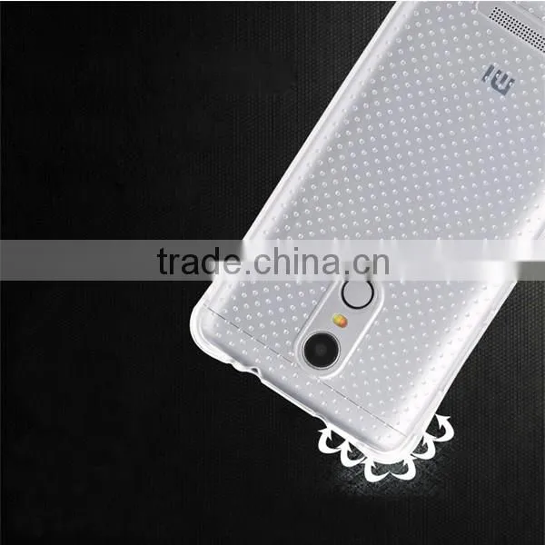 C&T Ultra Slim Shockproof Clear Flexible Soft TPU Case For Xiaomi Redmi Note 3