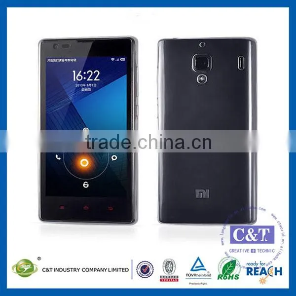 C&T Crystal Clear Ultrathin Slim TPU Back Cover Protective Case for xiaomi redmi 1s cover