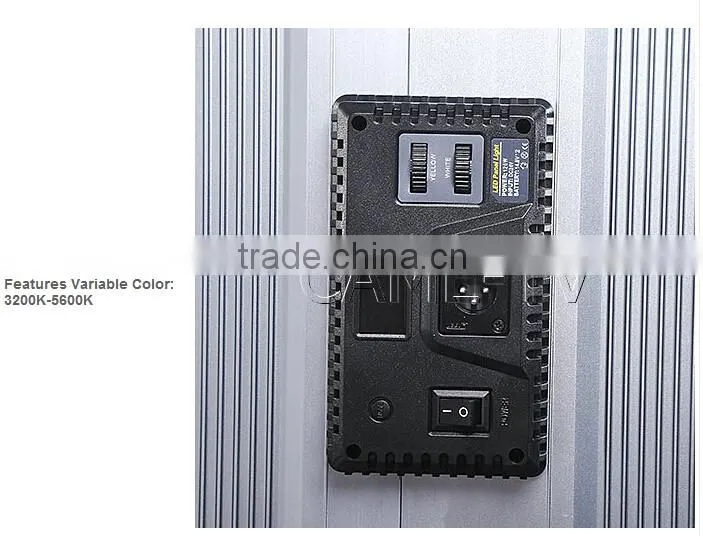 CAME-TV 1806B Bi-Color LED Studio Film Panel lights video lighting (2 Piece Set)