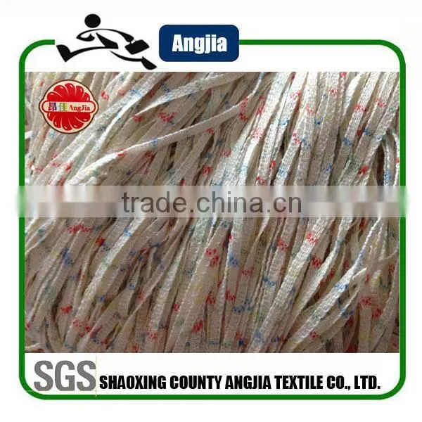 blend tape yarn,70% cotton 30% polyester for hand knitting