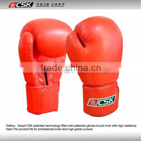 Professional leather working boxing gloves