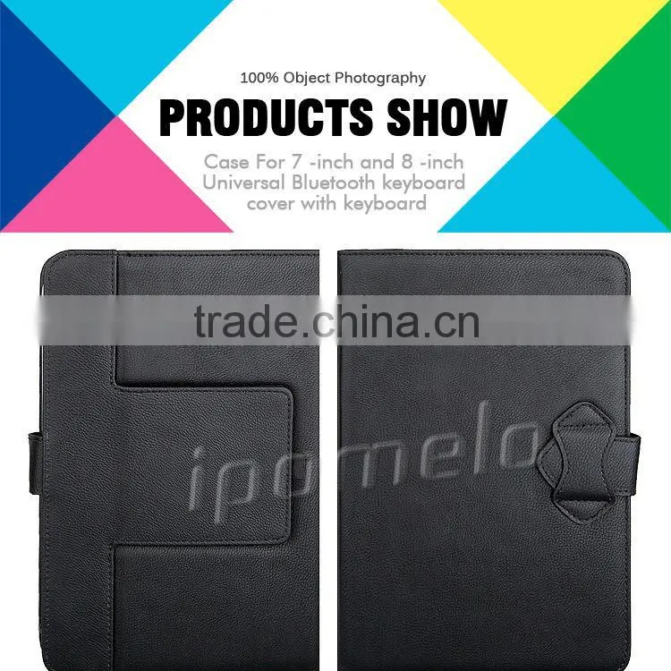 Newest universal bluetooth keyboard case with tablet keyboard