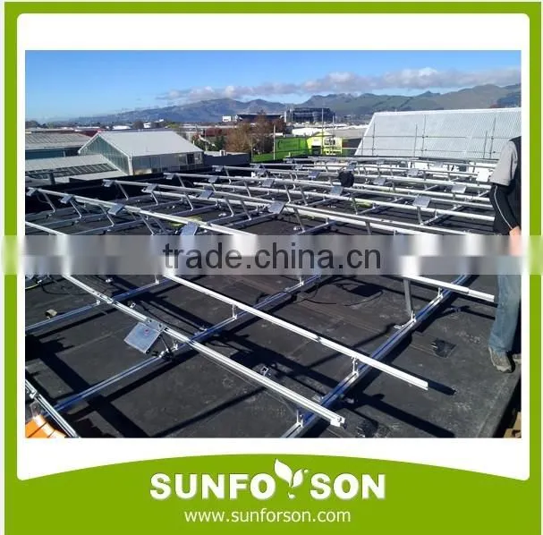 SFS aluminum pv panel tin roof mounting racks
