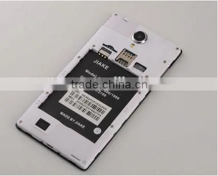 JIAKE JK11 low price mtk6582 quad core 1.3GHz 5.0inch QHD Screen 1GB+4GB 8MP Camera 3G android 4.2 smart phone