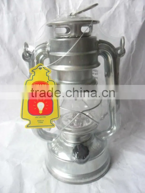 245,12 LEDs,Zinc Plated,LED HURRICANE LANTERN