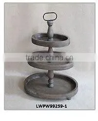 Rustic durable antique basket for garden