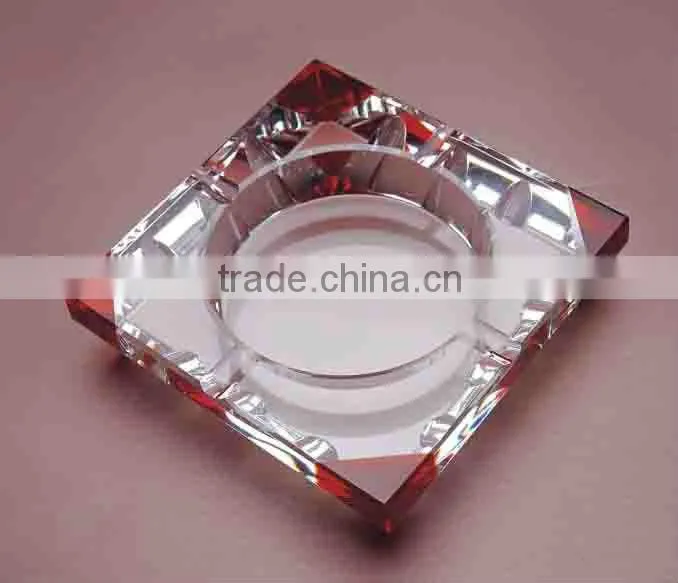 crystal ashtray 3D Laser Engraved Crystal Crafts (G-397)