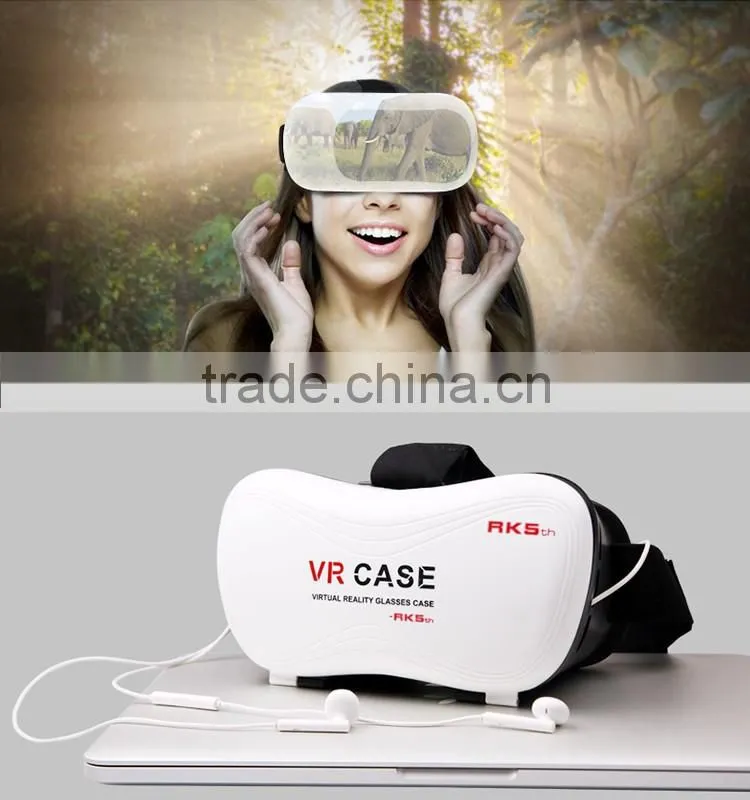 3d virtual vr reality sex mp4 player video glasses, vr box 3d glasses for sexy movie