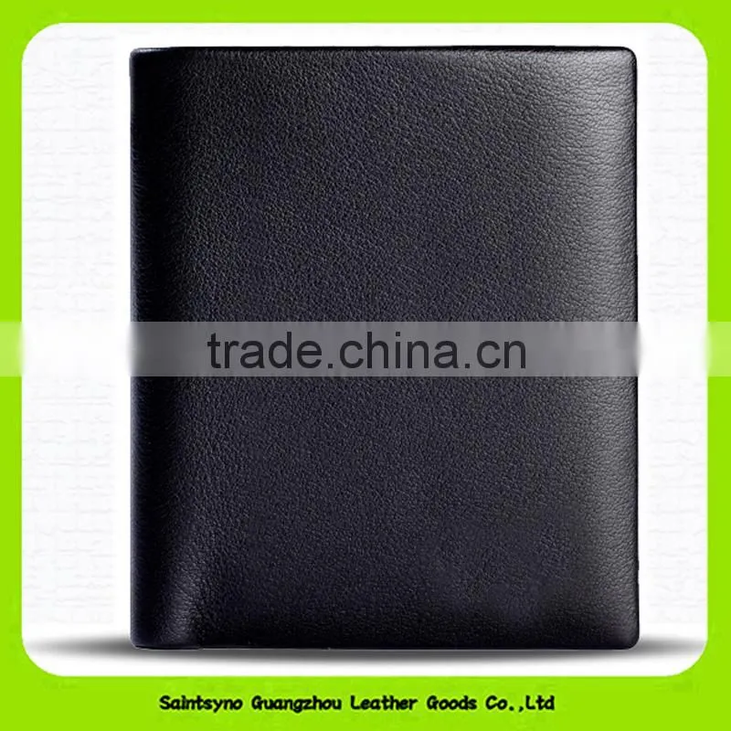 15672A Wholesale fashion young man wallet in PU leather