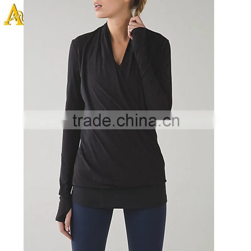 2016 new women running T shirt / yoga wear tops/Sportswear