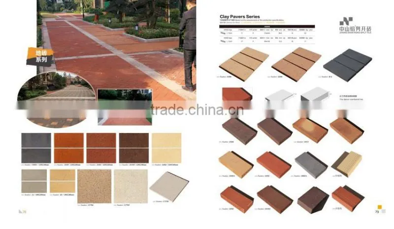 Terracotta tile panel clay brick Curtain Wall Bricks brick Restore Decorative Brick Wall Tile