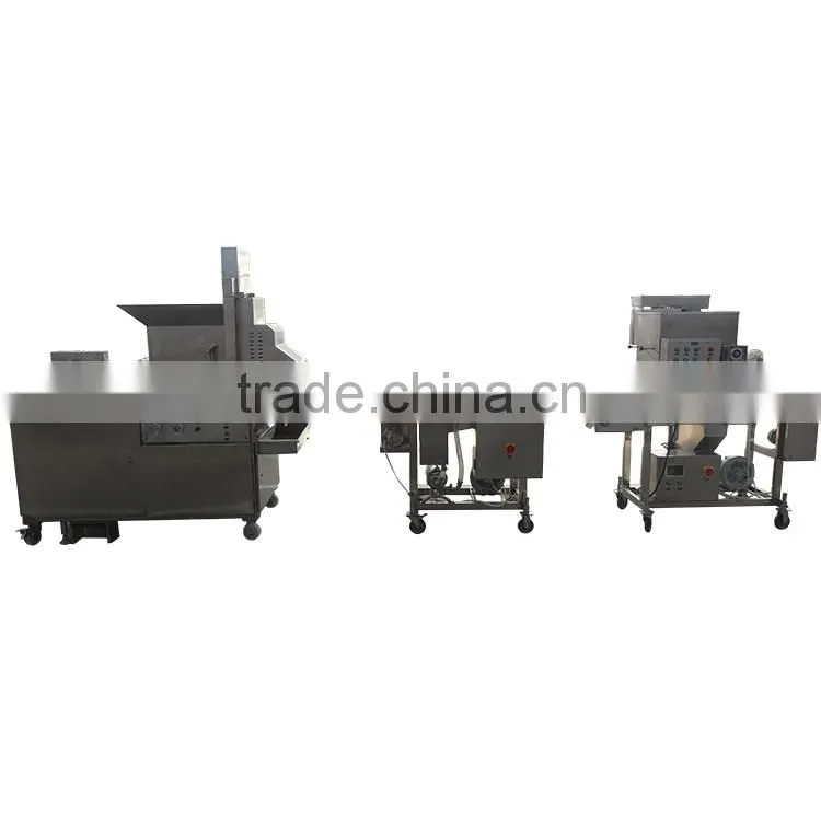 chicken nugget meaty patty breaded machine