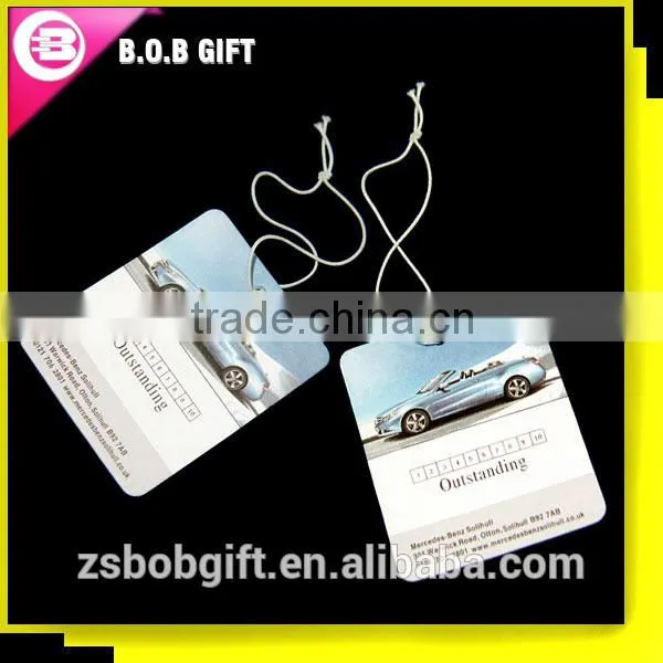 Hanging paper car air freshener