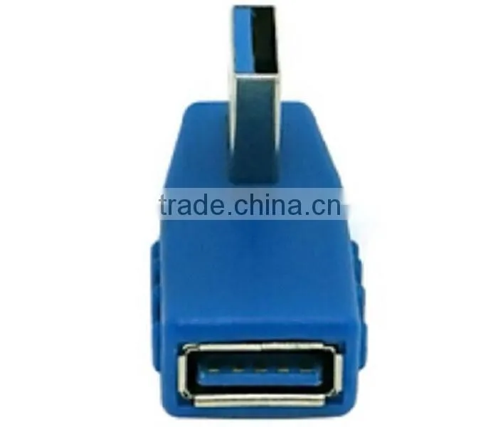 High Speed USB 3.0 Male to Female UP Left Right Angled 90 degree adapter