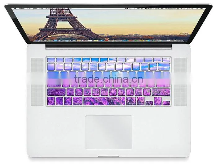 PVC Customized Waterproof Laptop Keyboard Stickers for Computer Skins