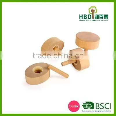 Wooden lid for perfume bottle/basswood lid for perfume jars