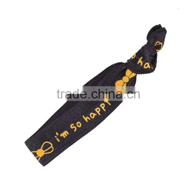 Designer classical multicolor hair ties