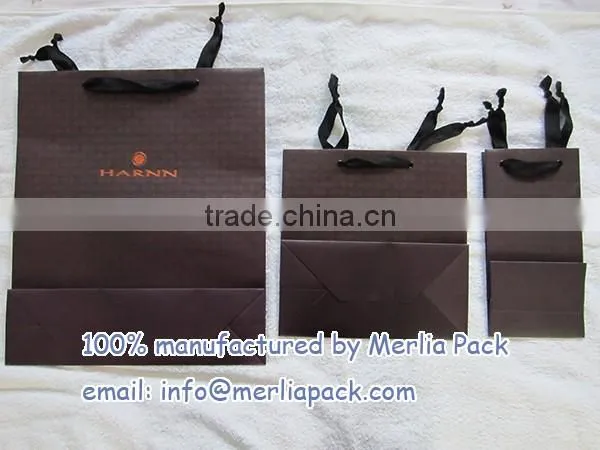 Face Eye Treatment Cosmetics Carrier Bag Gold Logo Black Eyelets Bag