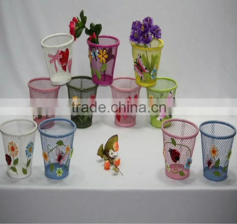 metal hanging flower pots garden Planters for sale