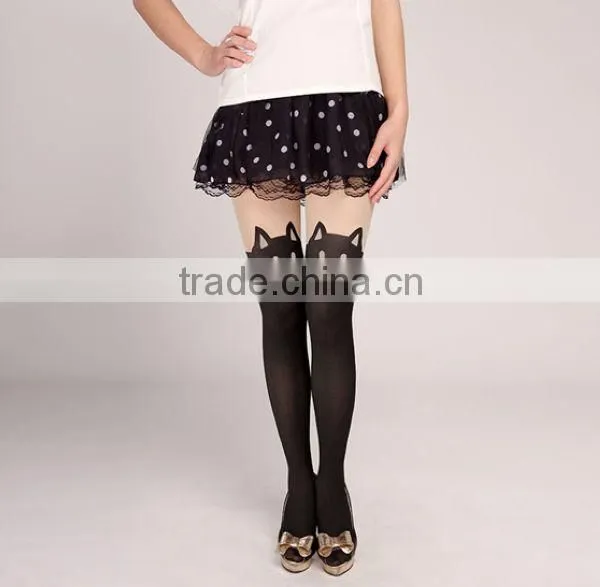 Latest Cute Bear Japanese Girl 's Stocking