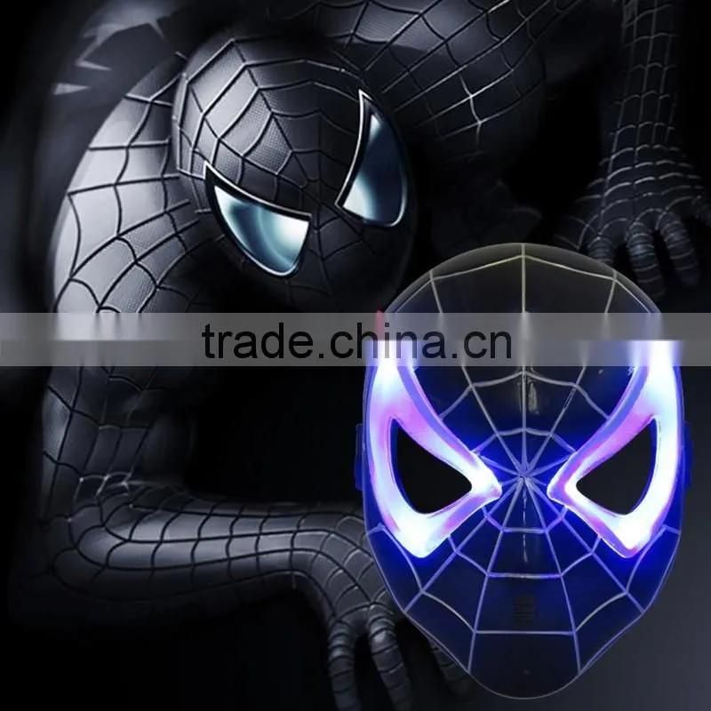 2016 LED Masks Light Spider Man Mask For Kids Adults Party