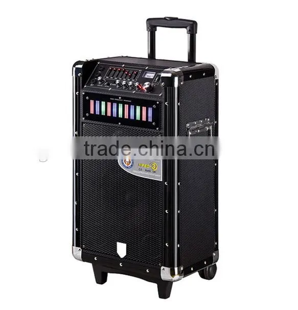 Portable amplifier with bluetooth remote wireless led MZ-154