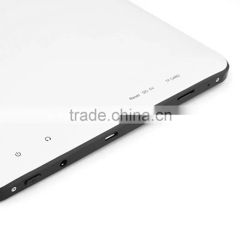 10.1 inch Android Tablet PC A33 Quad Core Android 4.4 1GB ram 8GB rom 1024*600 2.0MP 6000Mah Battery