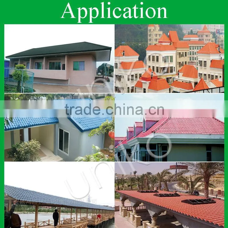 multi color flame resistant composite high quality black natural roofing slate synthetic resin tile for house