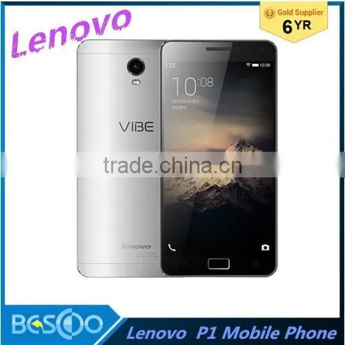 Original Lenovo VIBE P1 C58 C70 Mobile Phone 4G LTE Android 5.1 Octa Core 5.5 Inch FHD Fingerprint NFC 2GB/3GB RAM 16GB ROM