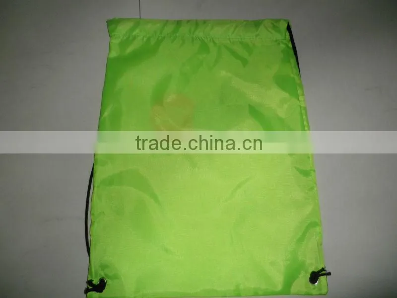 2013 fashionable lovely cheap polyester drawstring bag