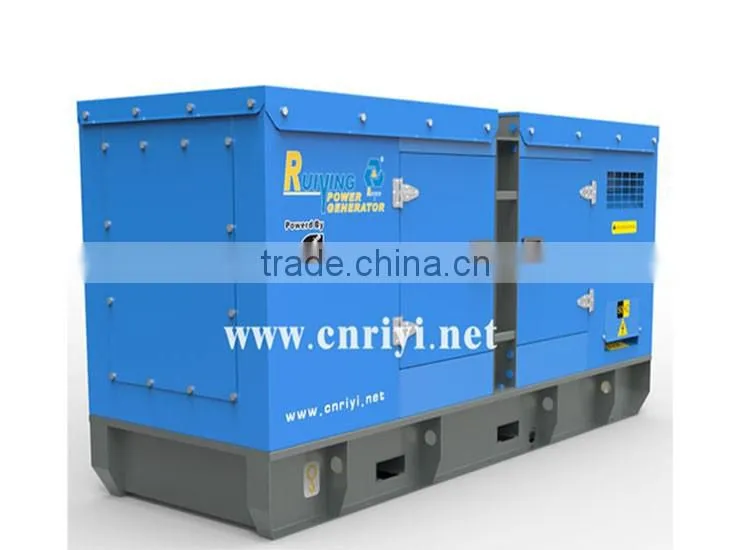 100kw / 120kva water cooled power silent diesel generator set