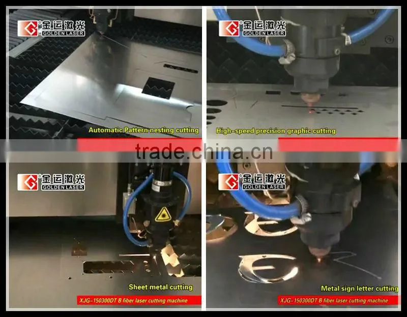 2000W 1000W 500W Stainless Steel / Carbon Steel / Metal Sheet CNC Fiber Laser Metal Cutting Machine Price