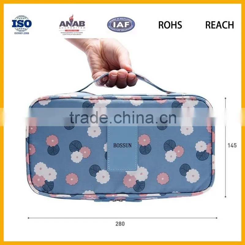 Portable Bra Underwear Storage Bag Travel Lingerie Organizer Pouch