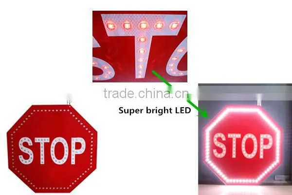Hi-Intensity Led Traffic Signal light,Solar stop signal