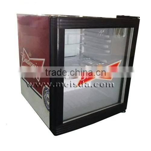 SC52 Beverage Fridge Glass Door, Showcase Glass Display Chiller