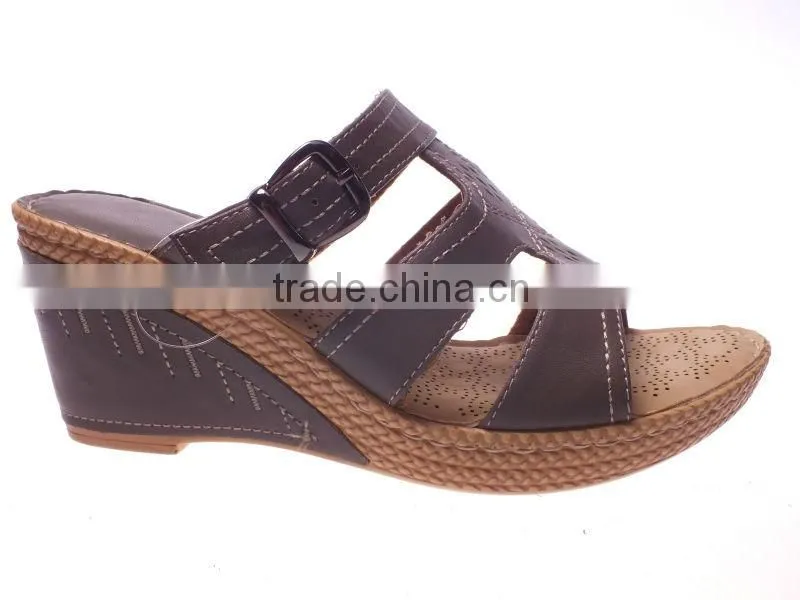 Sandals women 2014 soft sole strap buckle slippers