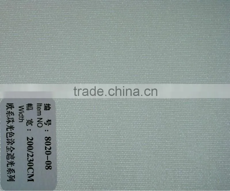 metallic fabric for automatic roller blinds