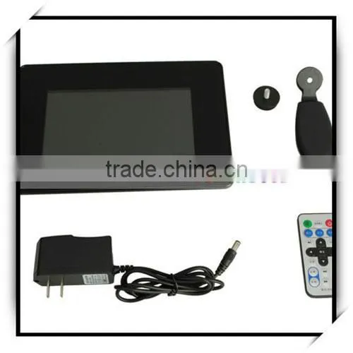 Hotsale Wide Screen Figure Screen 7 Inch LCD Digital Photo Frame Black