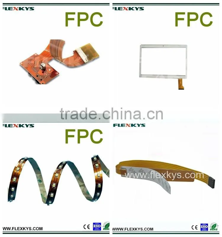 Polyimide FPC copper flexible printed circuit membrane switches with enig finish