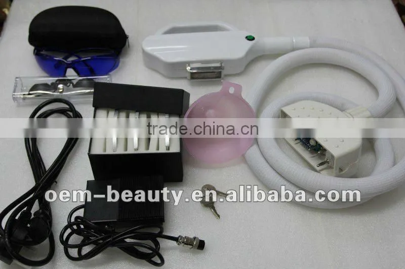 2012 Best IPL beauty machine for skin tightening and hair removal