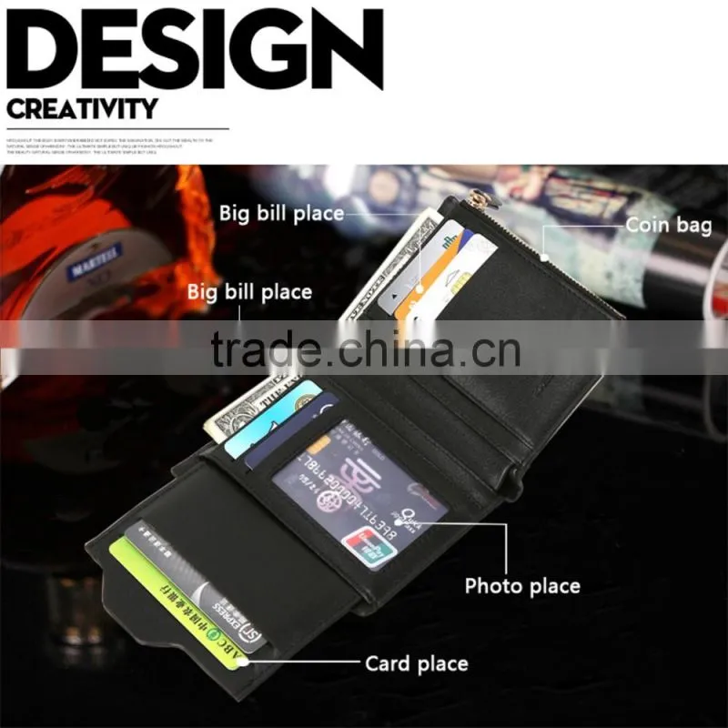 Multi Functional Wallet Credit Card Wallet Fashion Wallet For Men(Blue)
