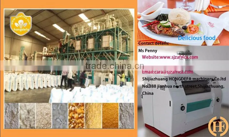 Capacity for Corn Mill,Maize Milling Machine, Flour Milling Machine for Africa