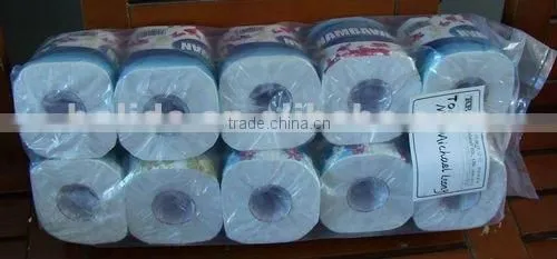 2ply white toilet tissue paper