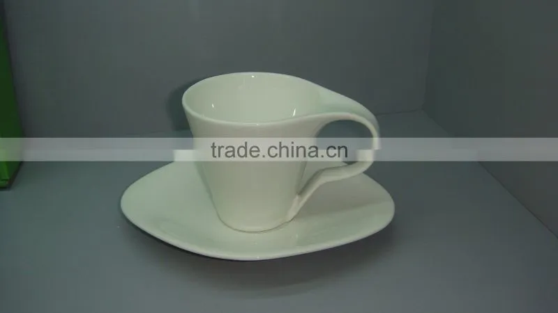2016 Europe ceramic coffee cup with saucers