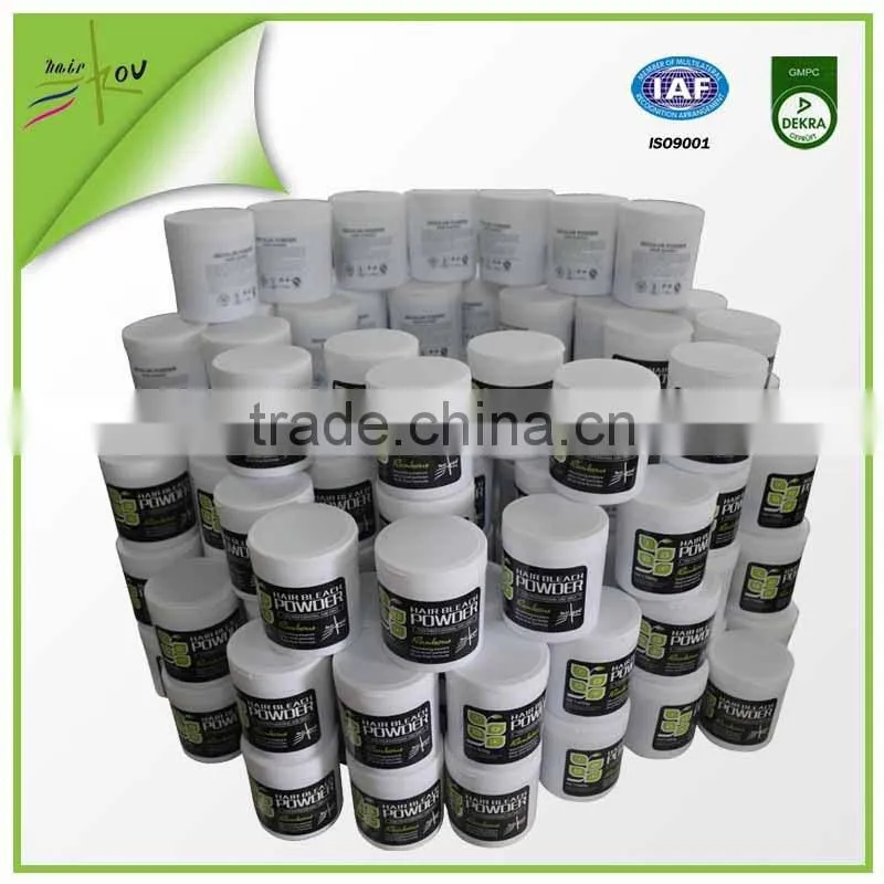 Dust-free hair bleaching hair powder