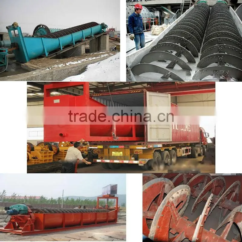 Screw Sand Washing Machine Used For Sand Factory