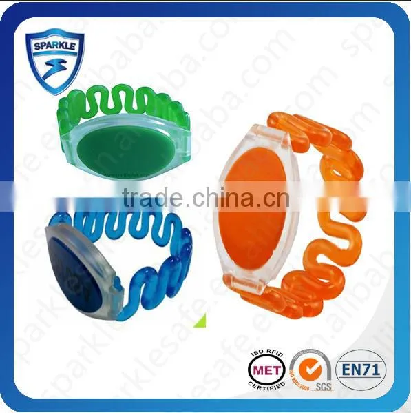 Customized Flexible plastic tk4100 rfid wristbands for Event access control