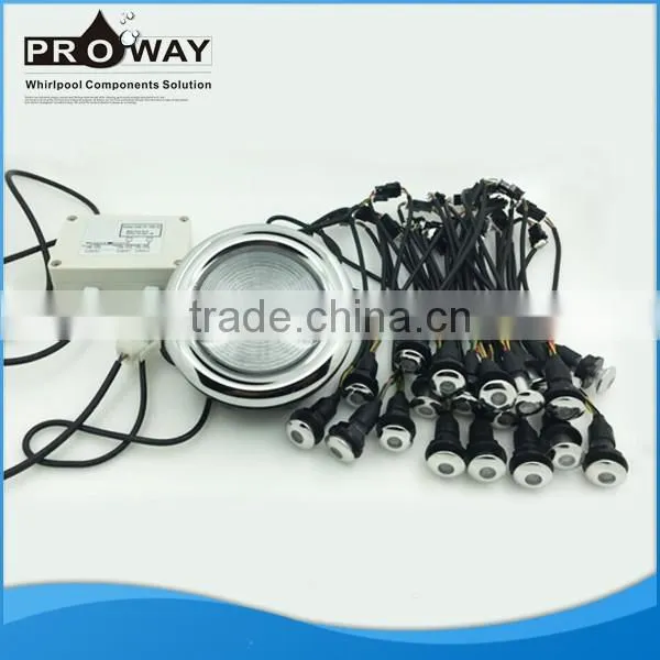 RGB Variable Colored Under Water LED Waterproof Lamp Spa Pool Light